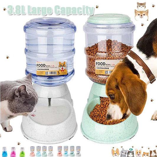 3.8l Dog Automatic Feeders or Plastic Water Bottle The Pimp Your Pets Store