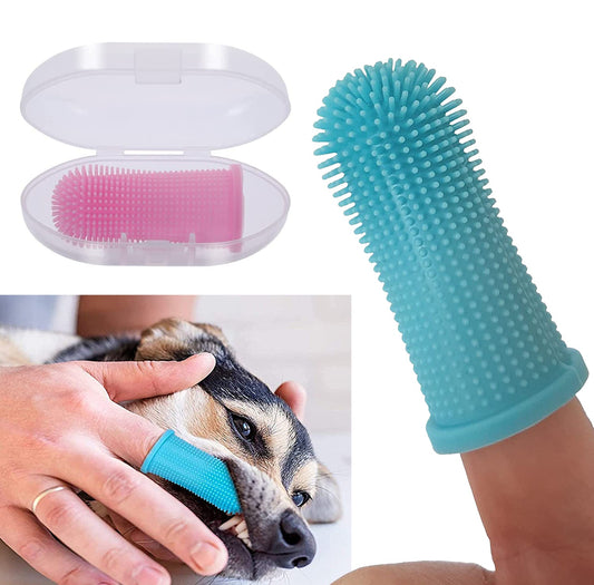 Dog Super Soft Pet Finger Toothbrush Teeth Cleaning The Pimp Your Pets Store