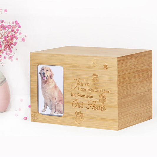 Keepsake Pet Urn Small Ashes Headstone Case Picture Frame Dog or Cat The Pimp Your Pets Store
