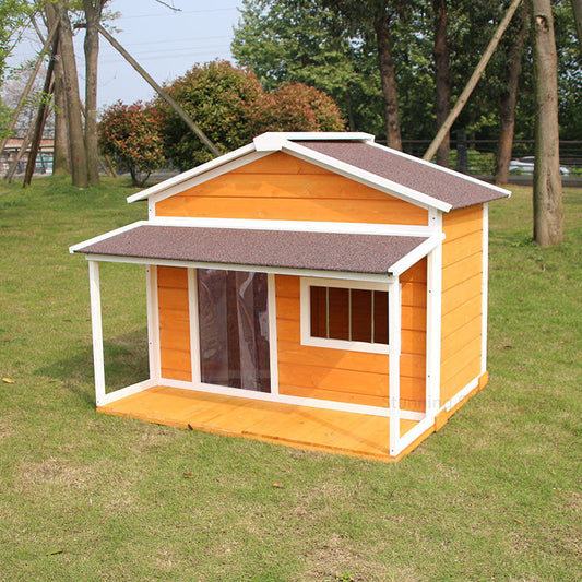 Modern Wooden Dog Kennel Solid Wood Dog Houses Outdoor Rainproof The Pimp Your Pets Store