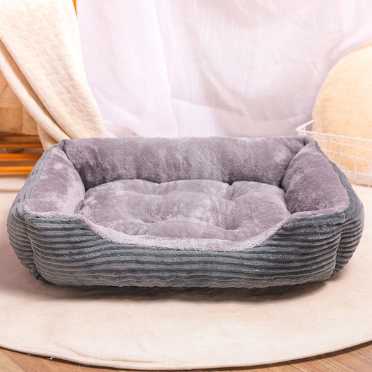Rectangle Dog Bed Corduroy The Pimp Your Pets Store
